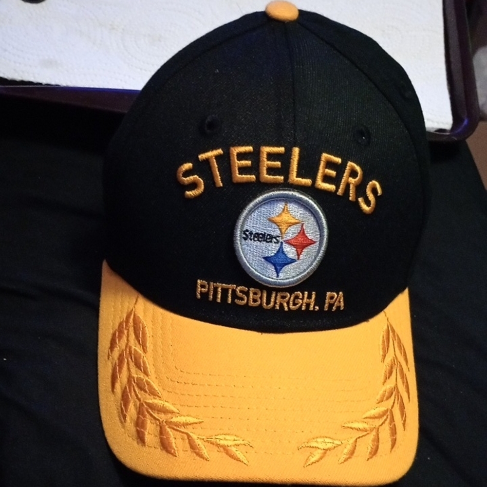New Era NWT, Pittsburgh Steelers, Baseball Hat Flexfit Men's Small/Medium